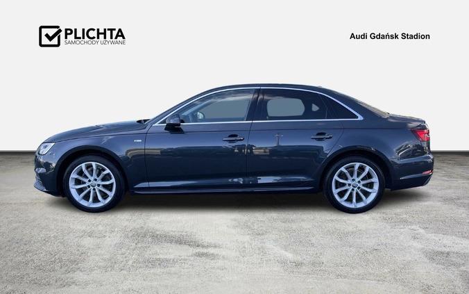 Audi A4 cena 105900 przebieg: 115380, rok produkcji 2018 z Józefów małe 301